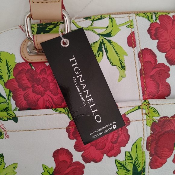 Tignanello Leather Handbag - Picture 3 of 6